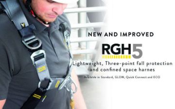 RidgeGear RGH5 3 Point Fast Fit Rescue Harness