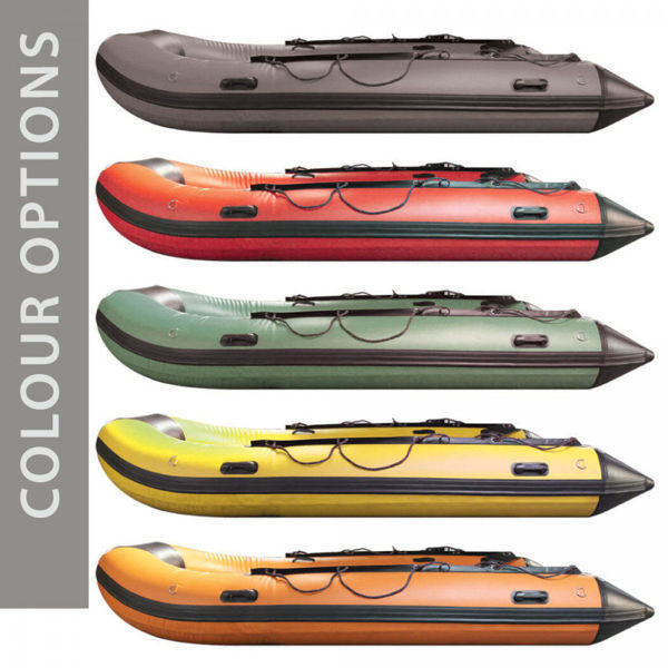 4M Hypalon Inflatable Boat With Inflatable Floor