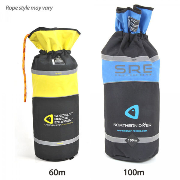 60m or 100m Rescue Backpack with Reflective Floating Line