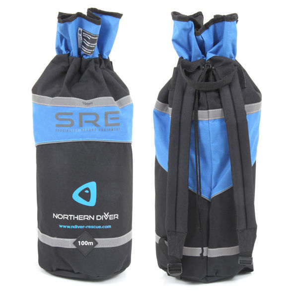 60m or 100m Rescue Backpack with Reflective Floating Line