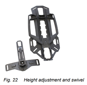 MSA 10198953 with backplate and swivel