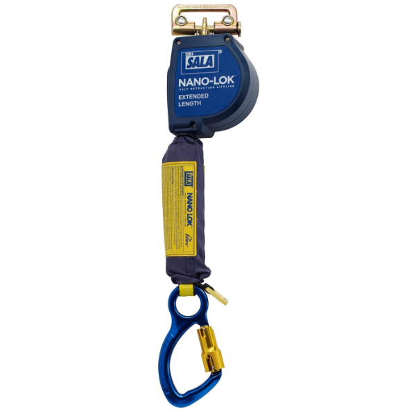 Picture of DBI-Sala Nano-Lok XL Quick Connect Self Retracting Lifeline Web 3.4m