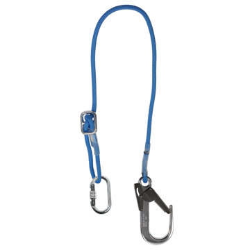 Ikar IK13K150A3 Adjustable Length Rope Restraint Lanyard	