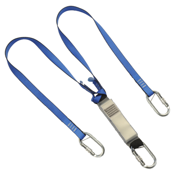 Ikar IK13FB100Y13 Twin Legged Energy Absorbing Lanyard	