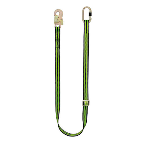 Picture of Kratos FA 40 901 20 Work Positioning Webbing Lanyard W/ Ring Adjuster