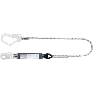 Picture of Kratos FA 30 503 15 1.5m Energy Absorbing Kernmantle Rope Lanyard & Connectors