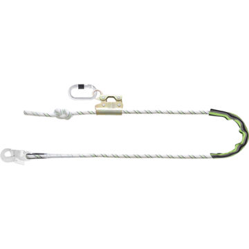 Picture of Kratos FA 40 903 40 Work Positioning Kernmantle Rope Lanyard W/ Grip Adjuster