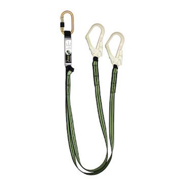 Picture of Kratos FA 30 400 18 1.8m Forked Webbing Shock Absorbing Lanyard & Connectors