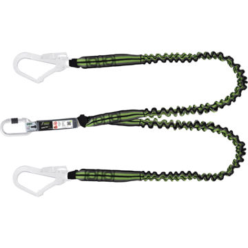 Picture of Kratos FA 30 800 15 1.5m Forked Energy Absorbing Expandable Lanyard & Connectors