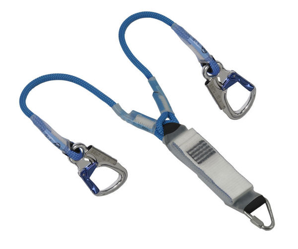 Picture of Ikar IK1FK100Y2 Rope Twin Legged Energy Absorbing Lanyard