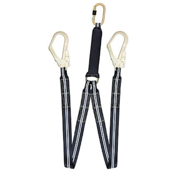 Picture of Kratos FA 30 402 Flame Resistant Forked Webbing Lanyard