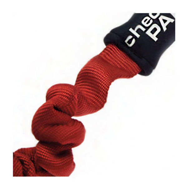 Picture of Guardian PAL4CE Shock absorbing webbing fall arrest 1.75m lanyard with delta link and alloy scaffold hooks