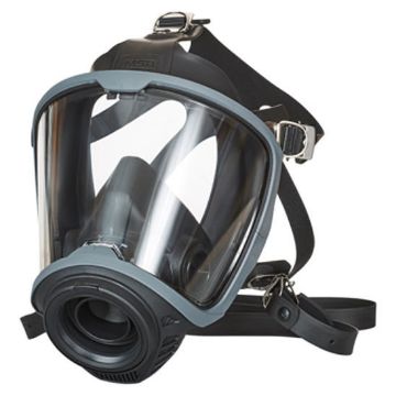 G1 Face Mask ATO C-M-1-M-E-R-P PC Lens, medium, rubber Harness, rubber neck strap, push to connect
