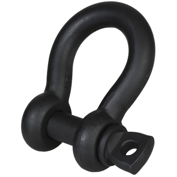 Green Pin Theatre Bow Shackles with Screw Collar Pin	