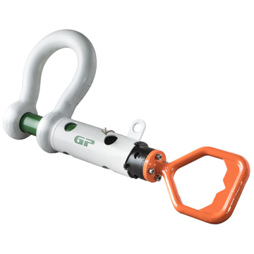 Green Pin ROV Guided Pin Shackle With D-Handle	