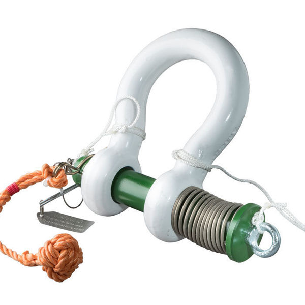 Green Pin ROV Spring Release Polar Shackle	