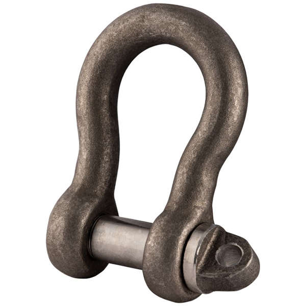 Large Bow Shackles c/w Type A Screw Collar Pin	