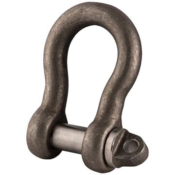 Small Bow Shackles c/w Type A Screw Collar Pin	