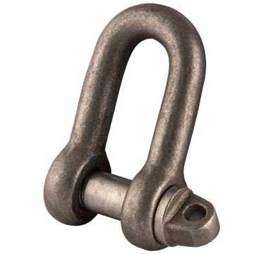 Small Dee Shackle c/w Type A Screw Collar Pin	