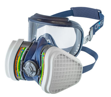 GVS Elipse Integra ABEK1P3 - Combination Safety Goggle and Half Mask M/L