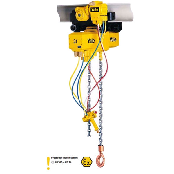 CPA Heavy Duty Pneumatic Chain Hoist - ATEX