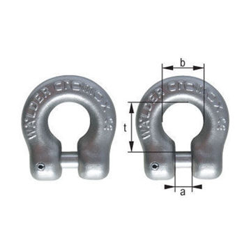 William Hackett Cromax Grade 6 Clevis Shackles