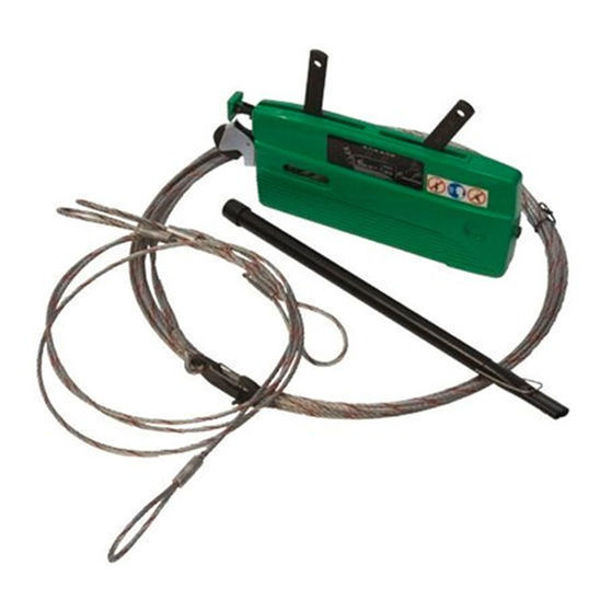 Tractel Jockey Manual Wire Rope Hoist