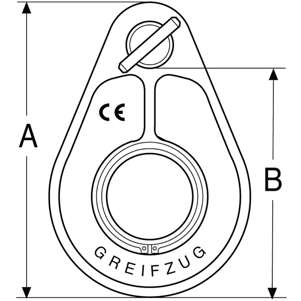 Tractel Snatch block for tirfor® & tirak™ hoists