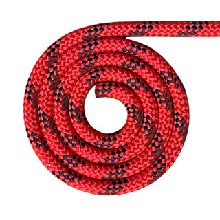 SAR Standard Low Stretch Rope - Red & Black Fleck