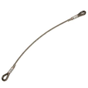 SAR Wire Anchor Strop - Thimble, No Tube
