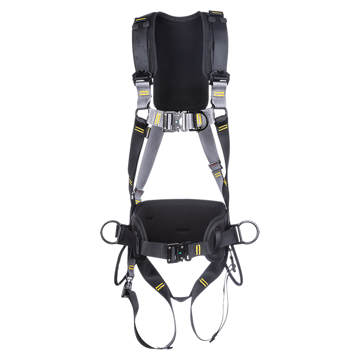 RidgeGear RGH6 Deluxe Comfort Front, Rear & Side D Work Positioning Harness - Front