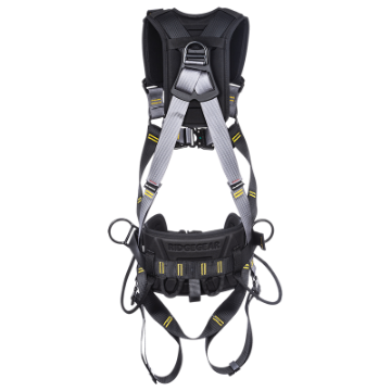 RidgeGear RGH6 Deluxe Comfort Front, Rear & Side D Work Positioning Harness - Back