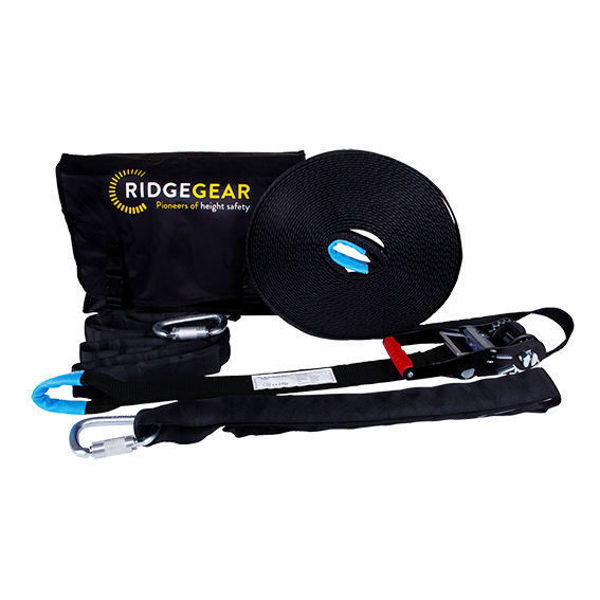 RidgeGear RGHL1 Temporary Web Lifeline Kit (20m)