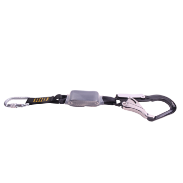 RidgeGear RGL1 Mini Single Leg Webbing Lanyard & Shock Absorber