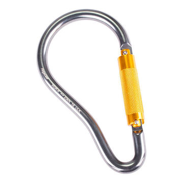 RidgeGear 54mm Aluminium Twistlock Scaffold Karabiner