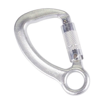 RidgeGear 23mm Steel Triple Action Karabiner