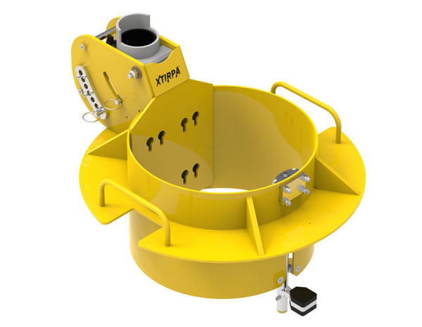 Xtirpa 508mm Angled Manhole Collar 0-30 Degrees