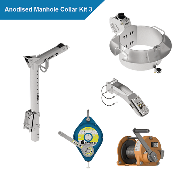 Xtirpa Anodised Manhole Collar Kit 3
