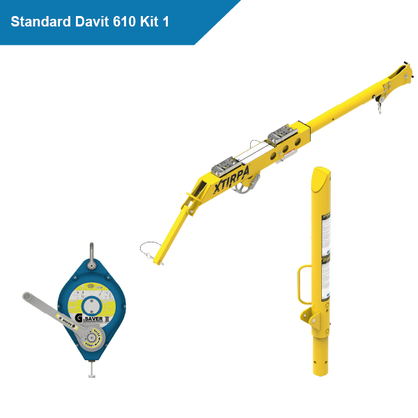 Xtirpa Standard Davit 610 Kit 1