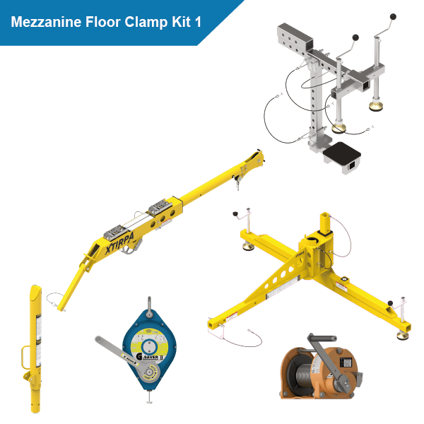 Xtirpa Mezzanine Floor Clamp Kit 1