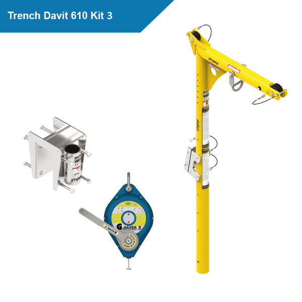 Xtirpa Trench Davit 610 Kit 3