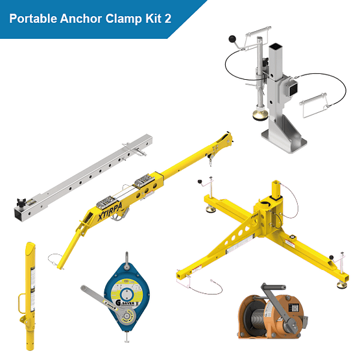 Xtirpa Portable Anchor Clamp Kit 2