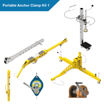 Xtirpa Portable Anchor Clamp Kit 1