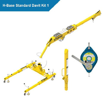Xtirpa H Base Standard Davit Kit 1