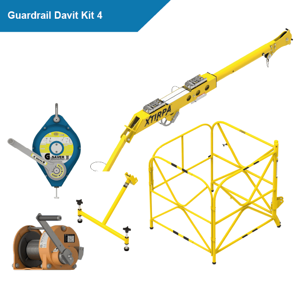 Xtirpa Guardrail Davit Kit 4