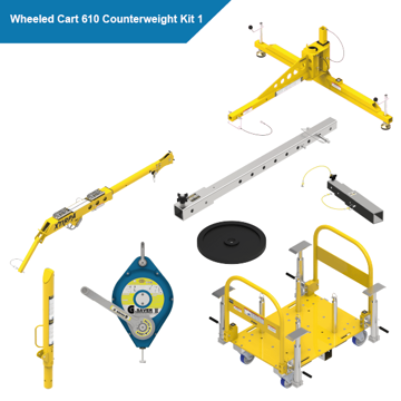 Xtirpa Wheeled Cart 610 Counterweight Kits 1