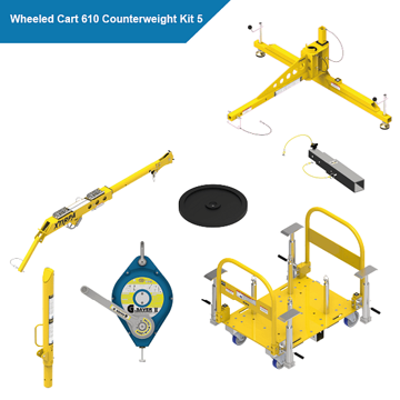 Xtirpa Wheeled Cart 610 Counterweight Kits 5