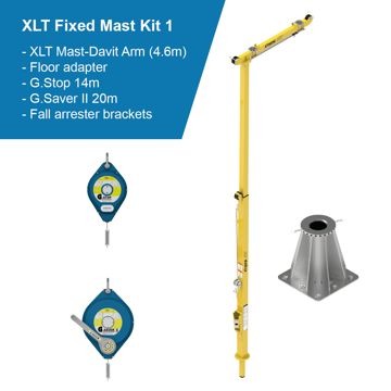 Xtirpa XLT Fixed Mast Kit 1