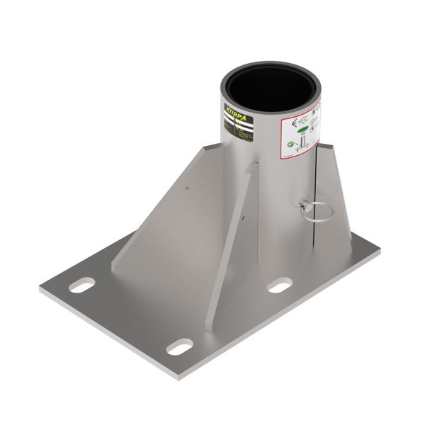 Xtirpa 102mm Floor Base (Galvanised)