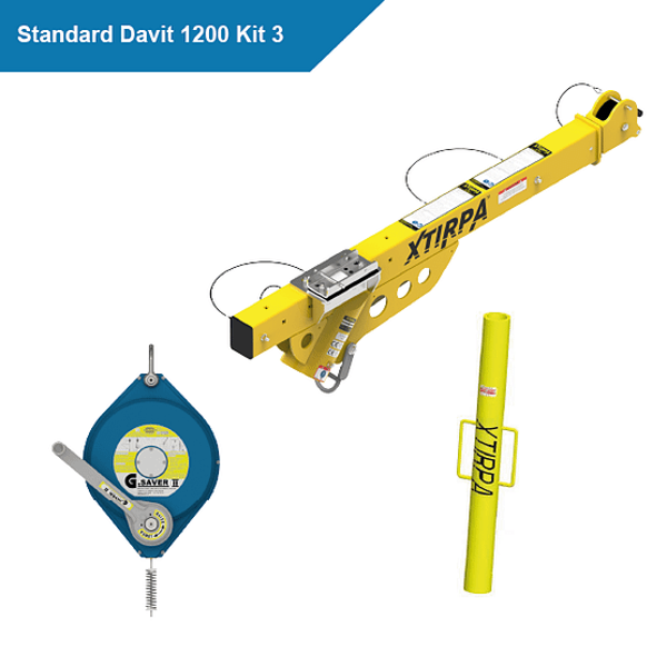 Xtirpa Standard Davit 1200 Kit 3